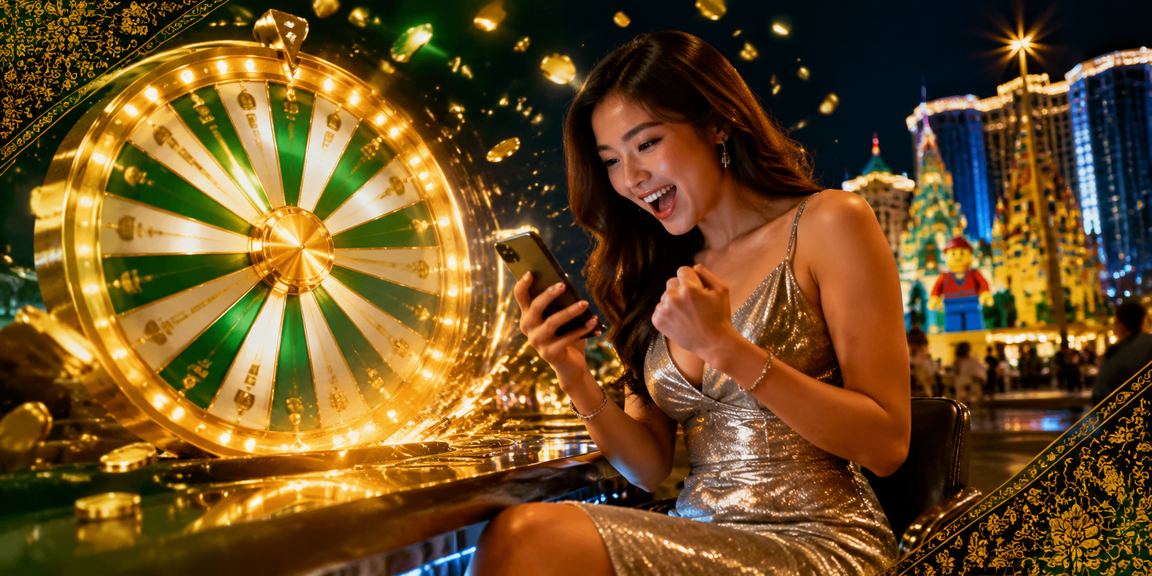Malaysian batik-style jackpot lucky draw for local players